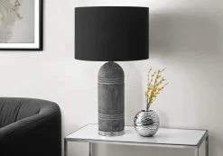 Lampe de table 28"H en résine