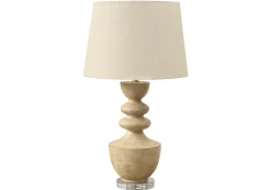 Lampe de table 28"H en résine