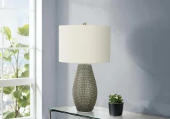 Lampe de table 24"H en résine