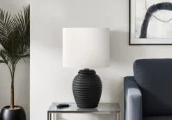 Lampe de table 17"H en résine