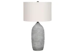Lampe de table 27"H en résine