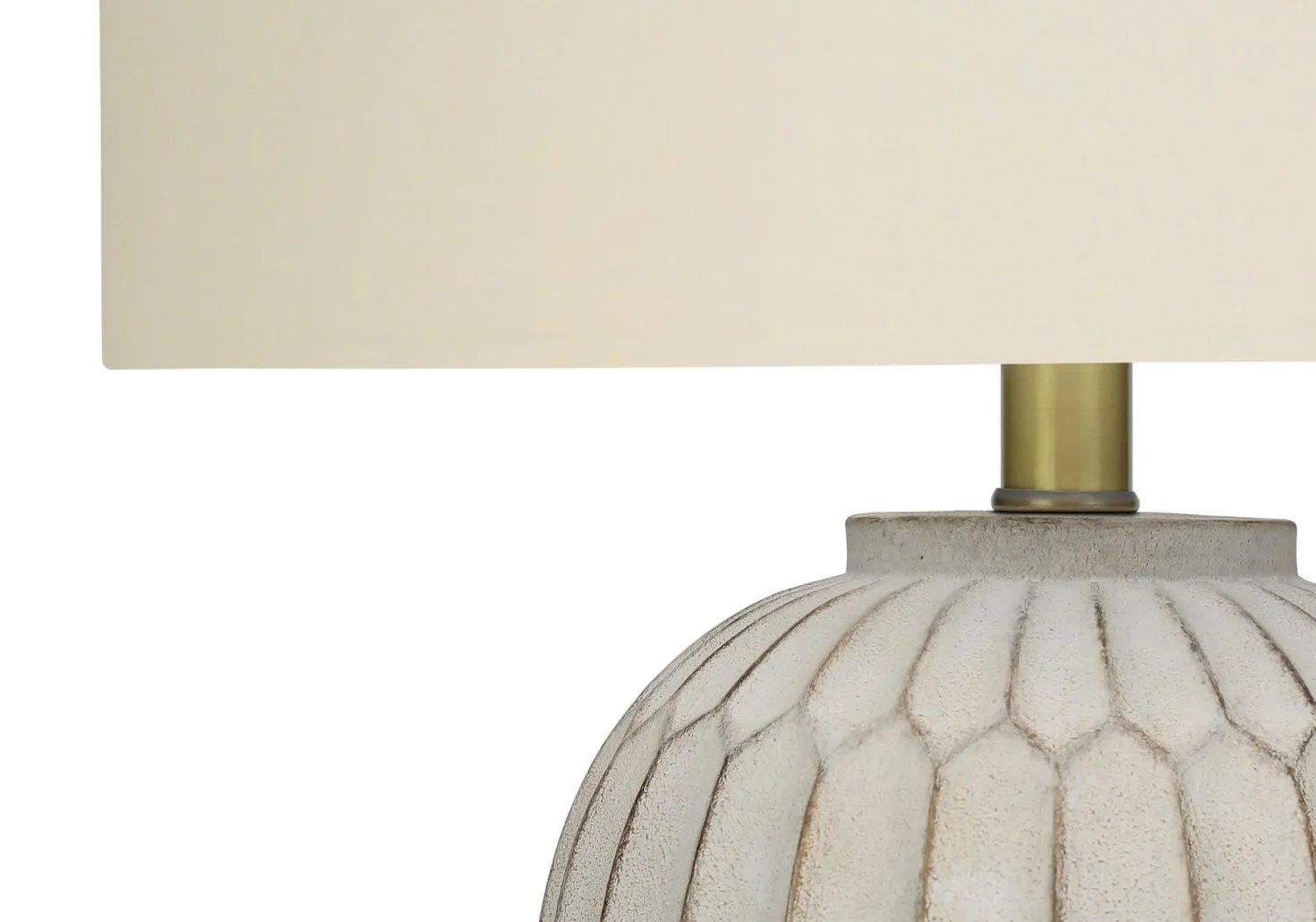 Lampe de table 24"H en résine