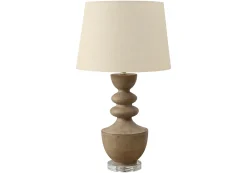 Lampe de table 28"H en résine