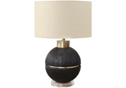 Lampe de table 26"H en résine