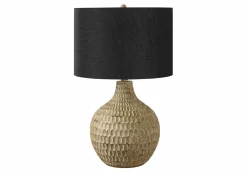 Lampe de table 25"H en résine
