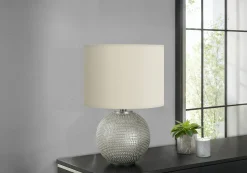 Lampe de table 19"H en résine