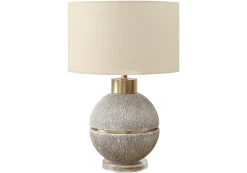 Lampe de table 26"H en résine