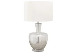 Lampe de table 26"H en verre