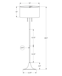 Lampe sur pied 61