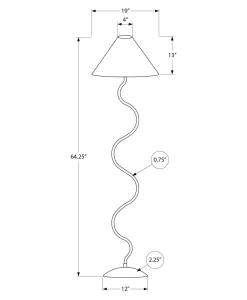 Lampe sur pied 64