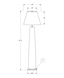 Lampe sur pied 61