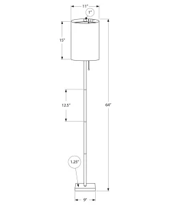 Lampe sur pied 62