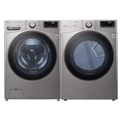 LG Ensemble laveuse et sécheuse, Acier graphite