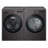 LG Ensemble laveuse et secheuse, Inox noir