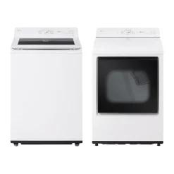 LG Ensemble laveuse sécheuse, Blanc, Chargement par le haut