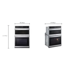 LG Four mural double Acier inoxydable30