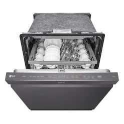 LG Lave-vaisselle Encastré Inox Noir 24