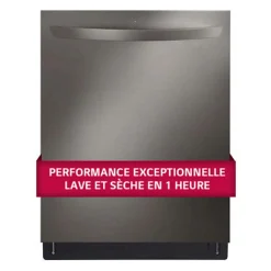 LG Lave-vaisselle Encastré Inox Noir 24