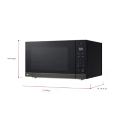 LG Micro-ondes Inox Noir24