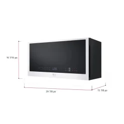 LG Micro-ondes/Hottes, Blanc, 30