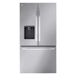 LG Réfrigérateur 26 pi3 36 po Acier inoxydable Congélateur en bas, Portes françaises - LRFXC2606S