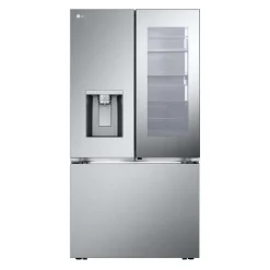 LG Réfrigérateur 26 pi3 36 po Acier inoxydable Congélateur en bas, Portes françaises - LRYKC2606S