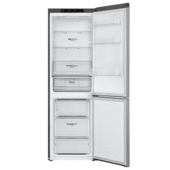 LG Réfrigérateur 12 pi3 24 po Argent platine Congélateur en bas - LBNC12231V