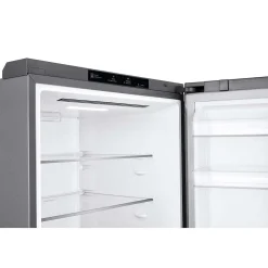 LG Réfrigérateur 15 pi3 28 po Argent platine Congélateur en bas - LBNC15251V