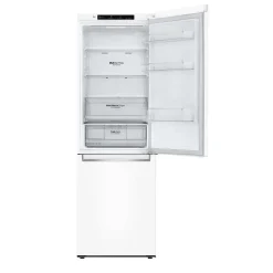 LG Réfrigérateur 12 pi3 24 po Blanc Congélateur en bas - LBNC12231W
