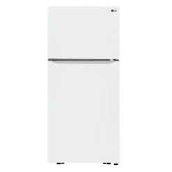 LG Réfrigérateur 20 pi3 30 po Blanc Congélateur en haut - LTCS20020W