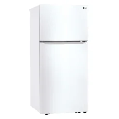 LG Réfrigérateur 20 pi3 30 po Blanc Congélateur en haut - LTCS20020W