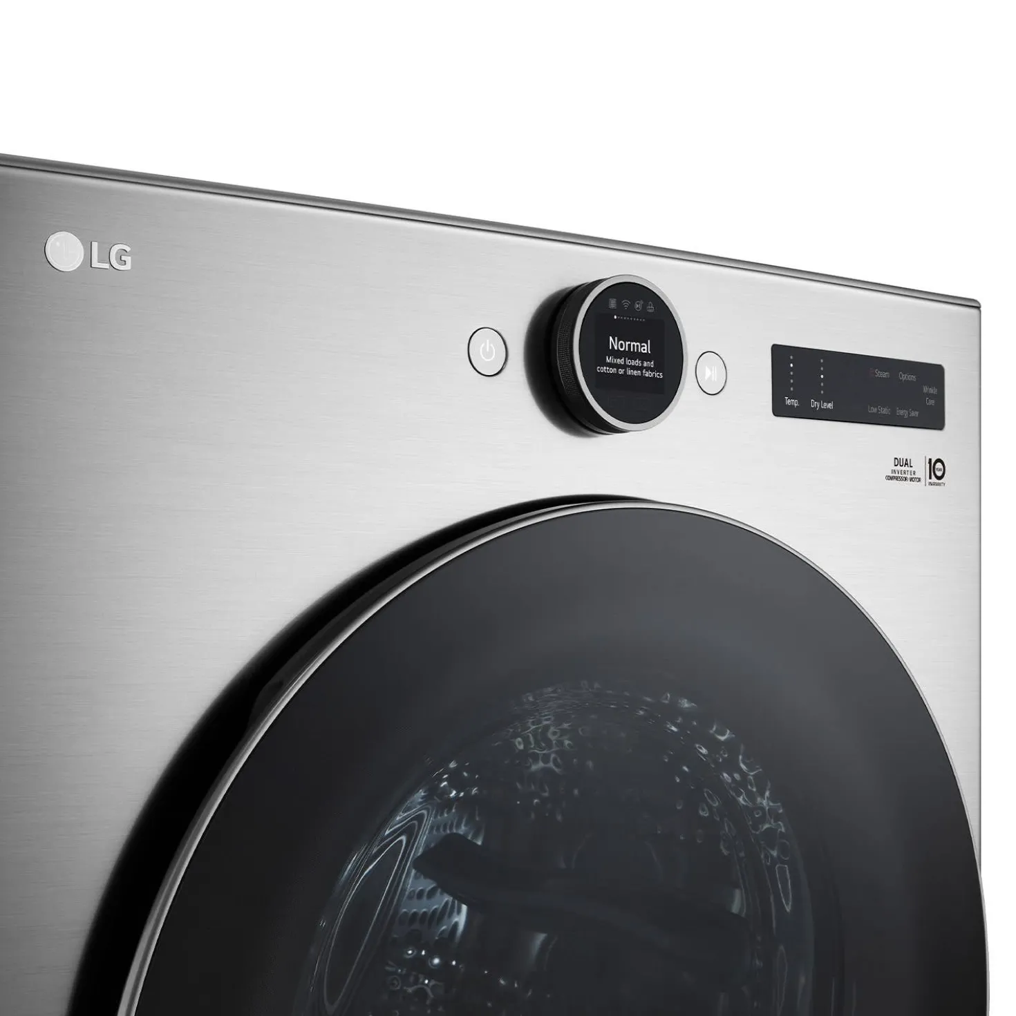 LG Sécheuse Chargement frontal Acier Graphyte 27" - DLHC5502V