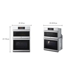 LG STUDIO Four mural double Acier inoxydable30