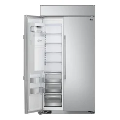 LG STUDIO Réfrigérateur 26 pi3 42 po Acier inoxydable Côte à côte - SRSXB2622S