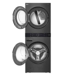 LG Tour de lavage, Acier noir, 27", Chargement frontal - WKEX200HBA