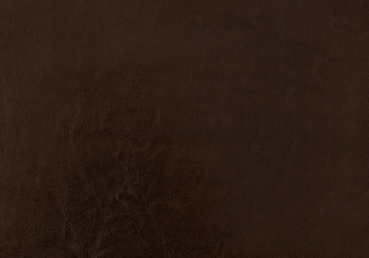 Lit - simple / pattes en bois simili-cuir brun fonce - Monarch