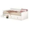 Lit de jour simple avec rangement 3 tiroirs (39") - South Shore