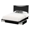 Lit double/queen avec tête de lit (54"/60") - South Shore