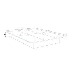 Lit plateforme double (54