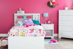 Lit simple avec rangement 3 tiroirs (39