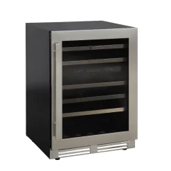 MARATHON Cellierà doubles zones 24'' Inox 24