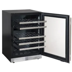 MARATHON Cellierà doubles zones 24'' Inox 24