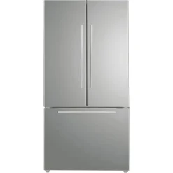 MARATHON Réfrigerateur 20,8 pi3 36 po Inox Portes françaises - MFF208SSFD