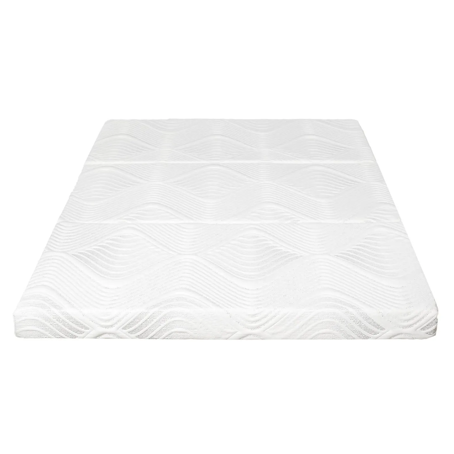 Matelas double pliable en mousse mémoire à 3 volets - 54"