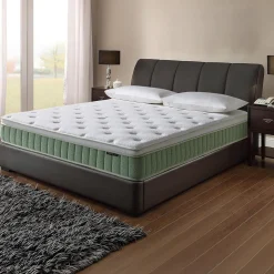 Matelas double roulé hybride semi-ferme - 54