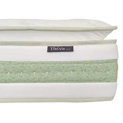 Matelas double roulé hybride semi-ferme - 54"
