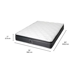 Matelas king semi-ferme à ressorts - 78