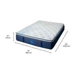 Matelas king semi-ferme hybride- 78