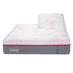 Matelas queen roulé moelleux avec nanoressorts à têtes séparées - 60"