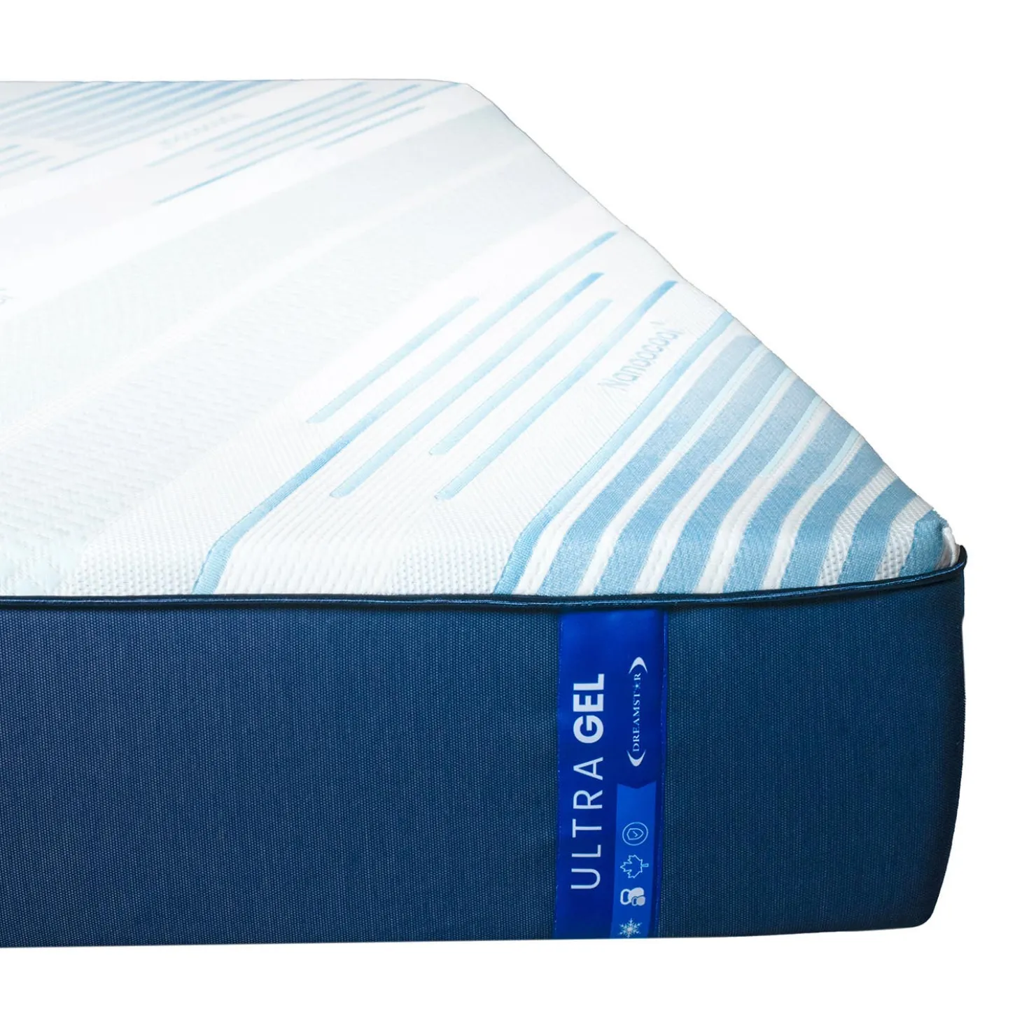 Matelas queen roulé semi-fermeen mousse mémoire - 60"